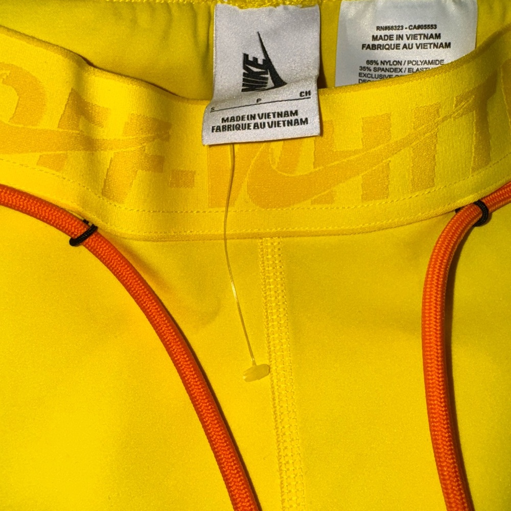 Off-White Yellow leggings